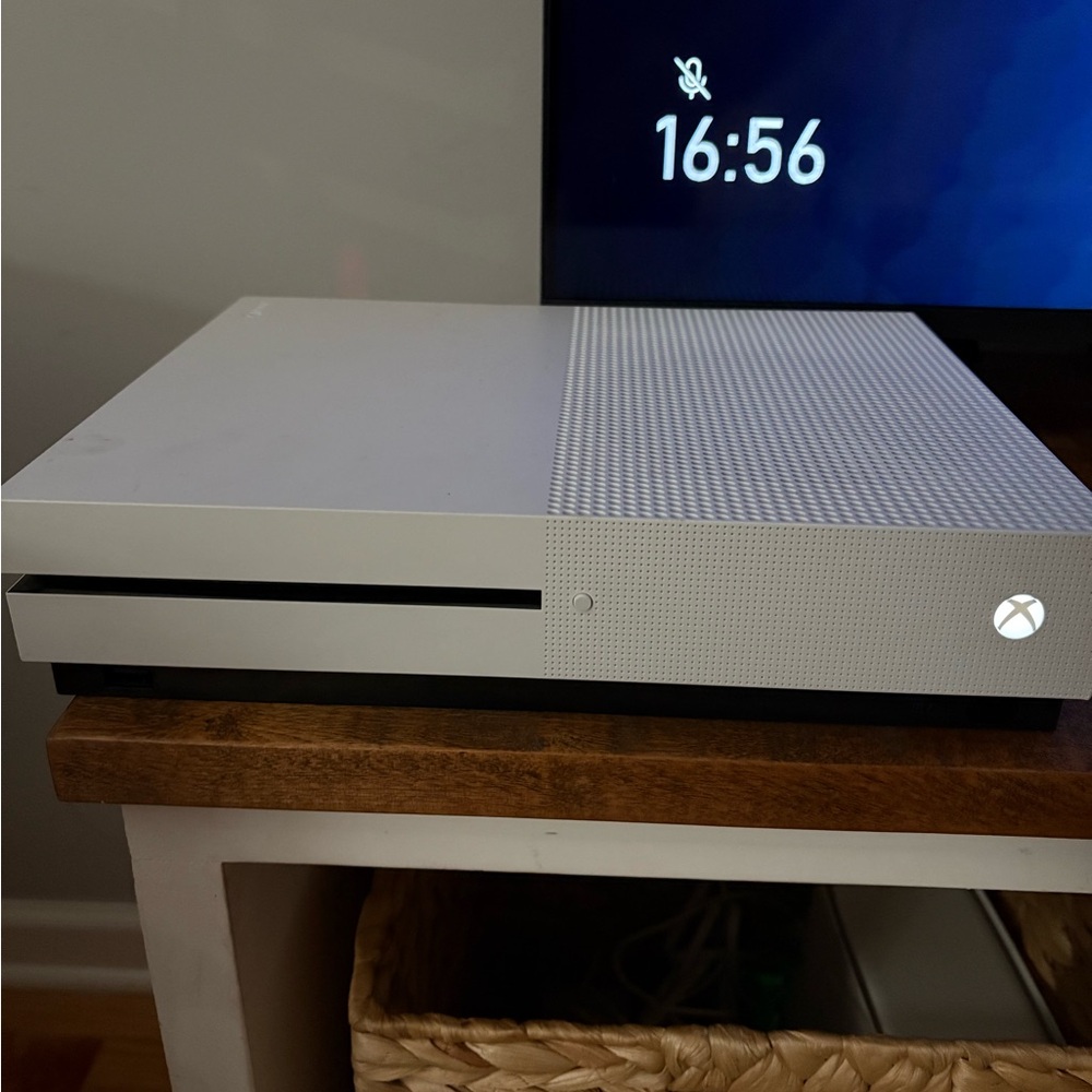 White Gaming Console